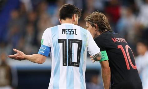 Lionel Messi Y Luka Modric Un Duelo De Cerebritos
