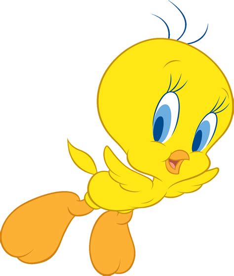 Cute Tweety Cartoon Characters Png Transparent Background Free