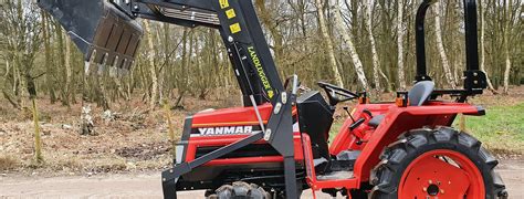 Yanmar Compact Tractor F18d 4wd With Front Loader Beckside Machinery