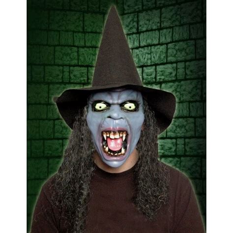 Dp Witch Latex Mask With Hatandwig Halloween Wigs From Hakimpur Ltd