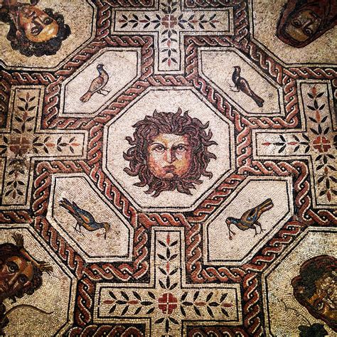 Medusa Mosaic Ancient Rome Ancient Art Medusa Italy Art Rome Italy