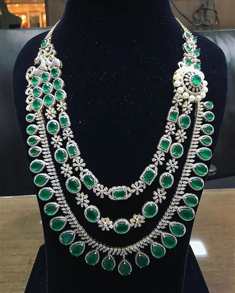 28 Fabulous Diamond Jewelry Sets That Will Leave You Awestruck • South India Jewels