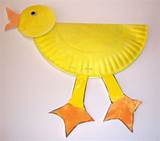 Paper Plate Duck