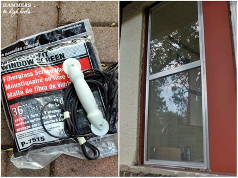 The kit includes all parts needed to build your window screen, except for tools. Hammers and High Heels: Head Over Heels DIY Friday: Window ...