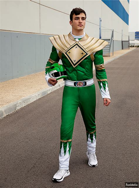 Green Power Ranger Costume Express Delivery Funidelia