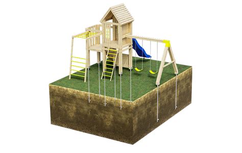 Playground Structures Build With Goliathtech Screw Piles