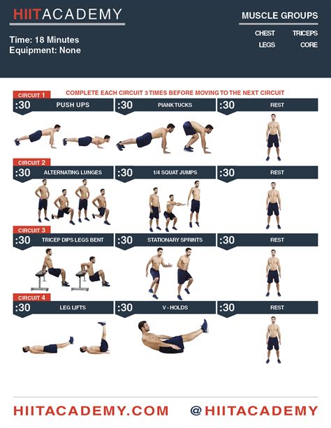 Total Bodyweight Hiit Workout Hiit Academy Hiit Workouts Hiit Workouts For Men Hiit