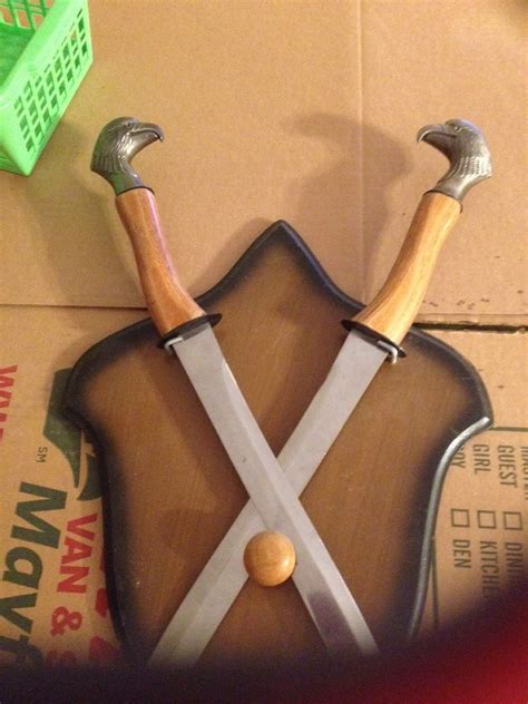 Two Swords With Wooden Handles And Eagle Heads Antique Appraisal