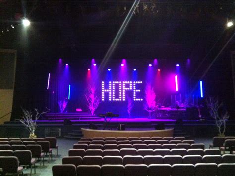 Hope Floats Church Stage Design Church Stage Stage Design