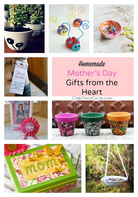 15 Homemade Mothers Day T Ideas From The Heart Club Chica Circle