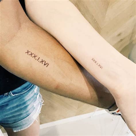 27 Simple And Cool Roman Numeral Tattoos Designs You Must Love Women
