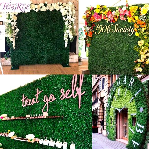 Diy Artificial Grass Wall Backdrop Shirlee Cantwell