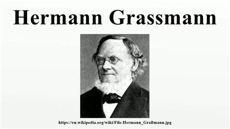 Hermann Grassmann Youtube