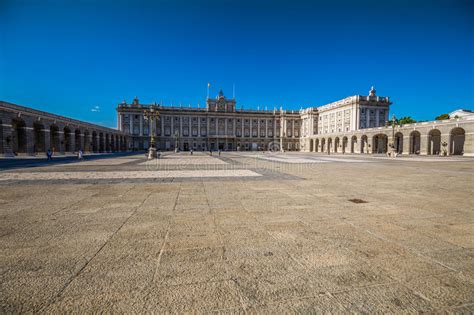 The Royal Palace Of Madrid Palacio Real De Madrid Official R Editorial