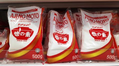 Ajinomoto Food Seasoning On Store Shelf Editorial Stock Image Image