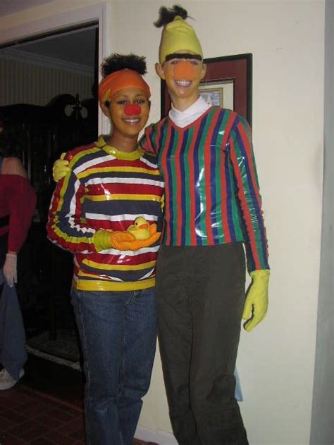 Bert And Ernie Sesame Street Halloween Costumes Bert And Ernie Costume