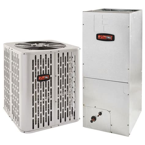 3 Ton 14 Seer Multi Speed Trane Runtru Central Heat Pump Split System