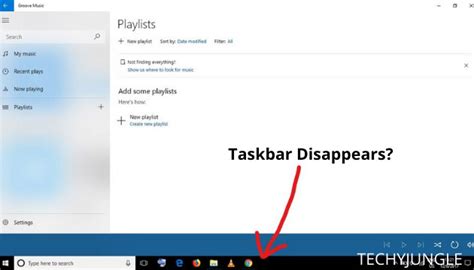 Windows 10 Taskbar Disappeared Windows 10 Taskbar