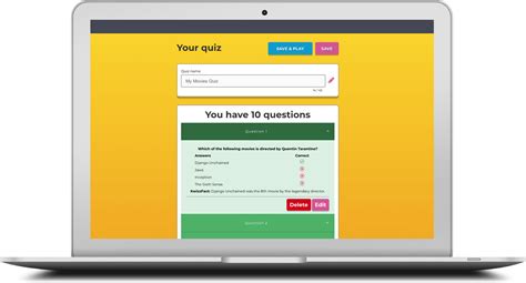 Online Quiz Maker Easily Make Your Own Quizzes Kwizzbit