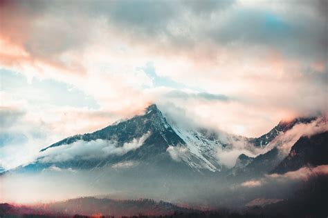 Mountain Surrounded With Fog · Free Stock Photo