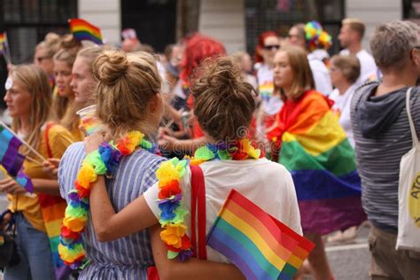 parade of lesbians and gays people editorial stock image image of celebration bisexual