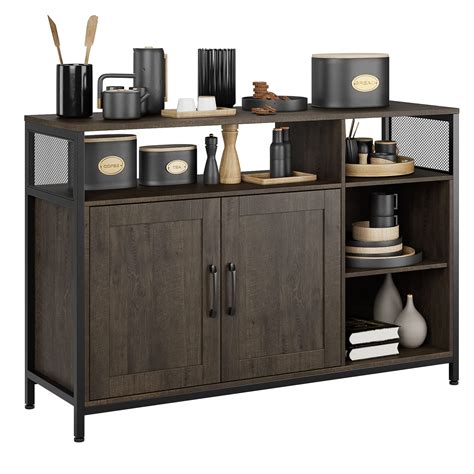 Buy Hithos Kitchen Buffet Cabinet Accent Sideboard Buffet With Storage