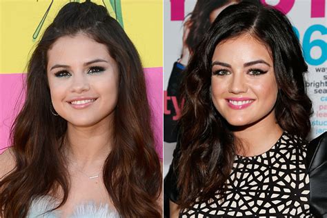 Selena Gomez Lucy Hale Celebrity Doppelgangers