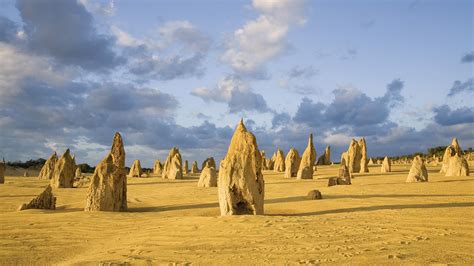 The Pinnacles Desert In The Heart Of The Nambung National