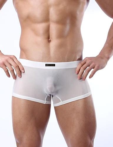 Mens Polyesterspandex Boxers 1499335 2017 699