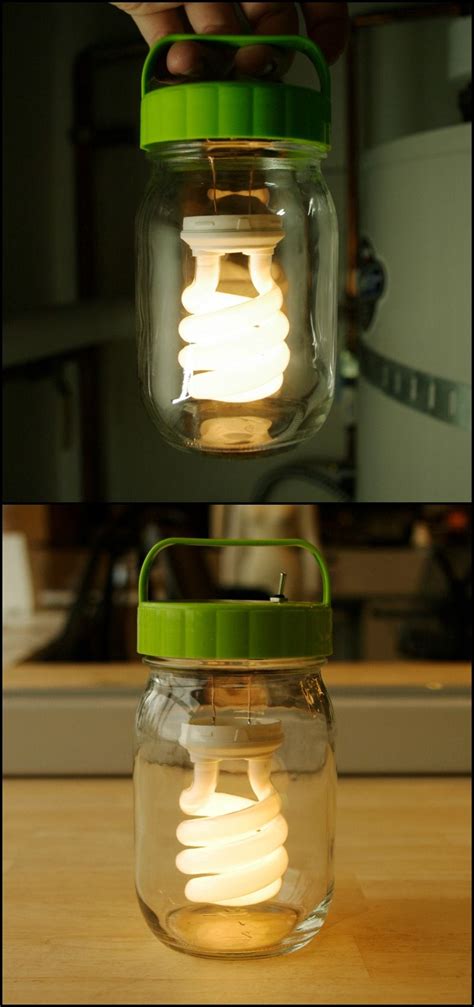 Easy diy floating shelves tutorial and plans. Make Your Own Floating Light Bulb Jar Lantern | Light bulb jar, Jar lanterns, Diy lanterns