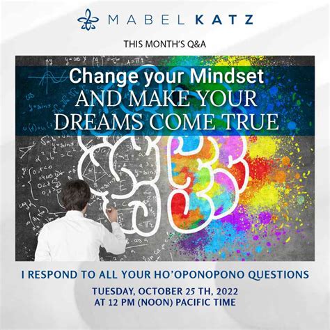 Mabel Katz Learn How To Change Your Mindset And Make Your Dreams Come