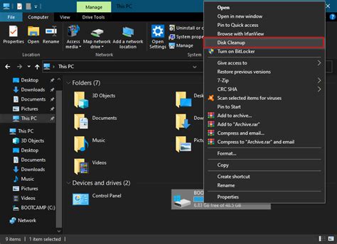 How To Add Disk Cleanup To A Drive Context Menu In Windows 10 Gear