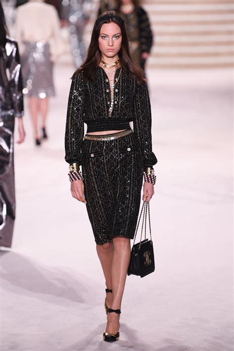 Chanel Métiers Dart 2020 Fashion Sophisticated Dress Pre Fall Fashion