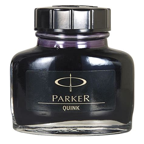 Parker Quink Ink Bottle Black Officeworks
