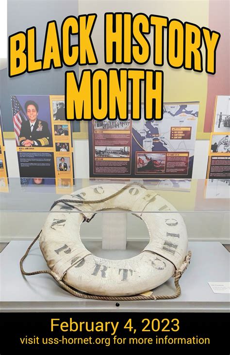 Feb 4 Black History Month Kick Off Uss Hornet Museum Alameda Ca