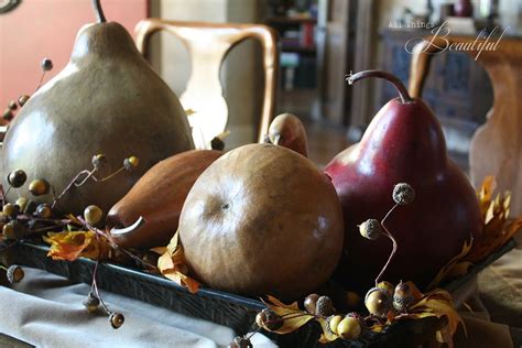 Another Natural Element That Is Great For Fall Decorating Are Gourds I