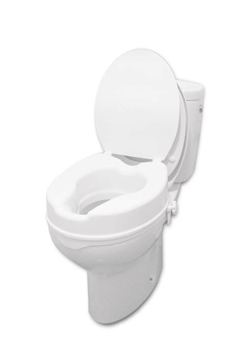 Pepe Toilet Seat Risers For Seniors With Lid 4 Elongated Raised