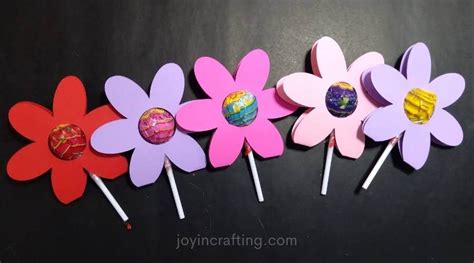 Heart Lollipop Holder Template For Valentines Day Joy In Crafting