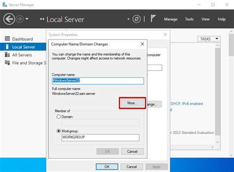 Rackzar How To Change The Hostname Or Server Name In Windows Server