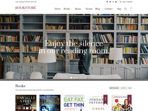 10 Best Bookstore Wordpress Themes For Selling Books 2023 Athemes