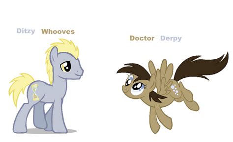 Doctor Derpy And Ditzy Whooves By Akamaru01 On Deviantart