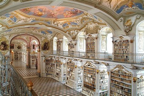Admont Abbey Library Viewed From The Gallery Die Welt Der Habsburger