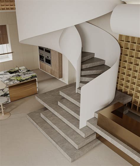 Spiral Staircase Interior Design Ideas