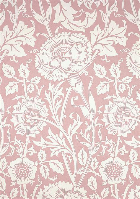 Pink And Rose Tapestry Textile By William Morris Fine Art America