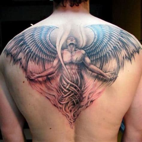 101 Best Angel Tattoos For Men Cool Design Ideas 2021 Guide