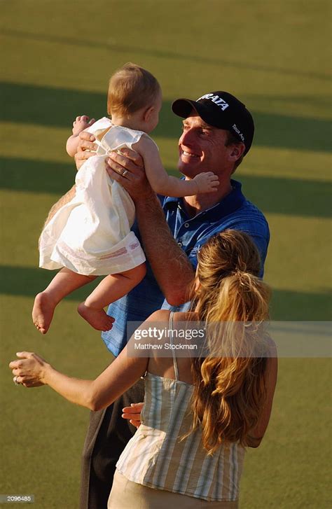 Jim Furyk Raises Daughter Caleigh As Wife Tabitha Watches After News Photo Getty Images