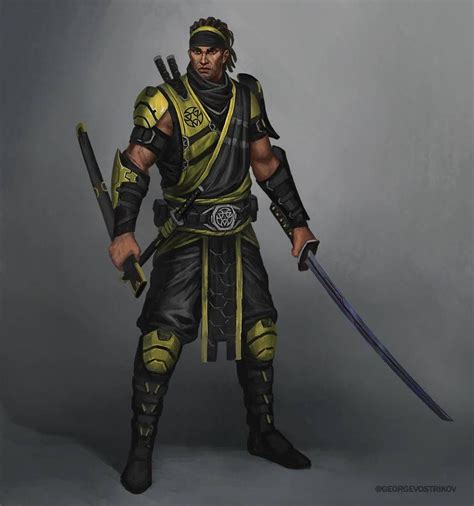 Cyrax By Georgevostrikov Mortal Kombat Characters Mortal Kombat Art