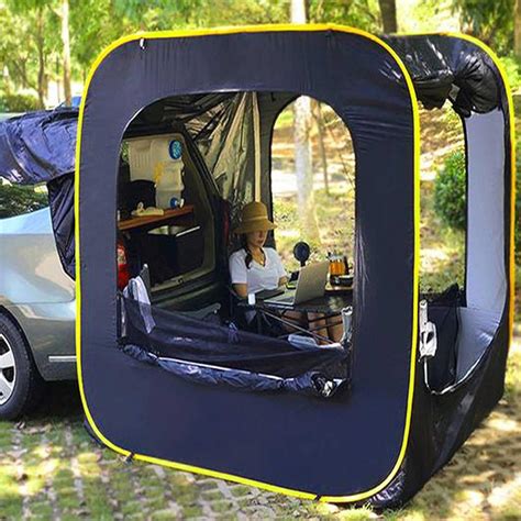 Car Trunk Tent Freestanding Car Awning Rainproof Car Rear Extension