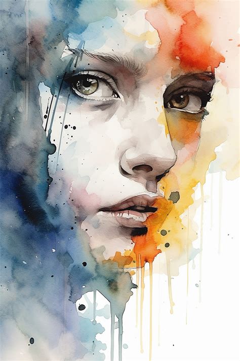 Watercolor Painting Woman Free Image On Pixabay Pixabay