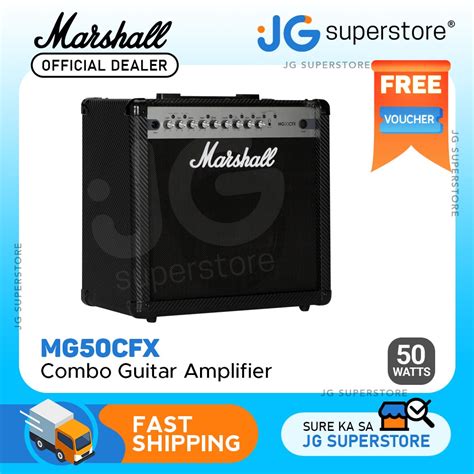 Marshall Mg50cfx 50 Watt Electric Guitar Amplifier Combo With Effects